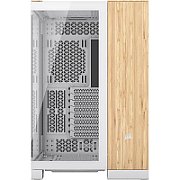 Carcasa CORSAIR 6500X Mid-Tower Dual Chamber E-ATX WHITE/BAMBOO WOOD Tempered Glass, Cooling Layout -fata: none, sus: 3x120mm sau 3x140mm, lateral: 3x120mm, jos: 3x120mm sau 3x140mm, spate: 1x120mm sau 1x140mm Compatibilitate Radiator -fata: none, sus: 360mm 280mm 240mm, lateral: 360mm 240mm, jos