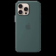 IPHONE 16 PRO MAX SILICONE CASE/WITH MAGSAFE - LAKE GREEN