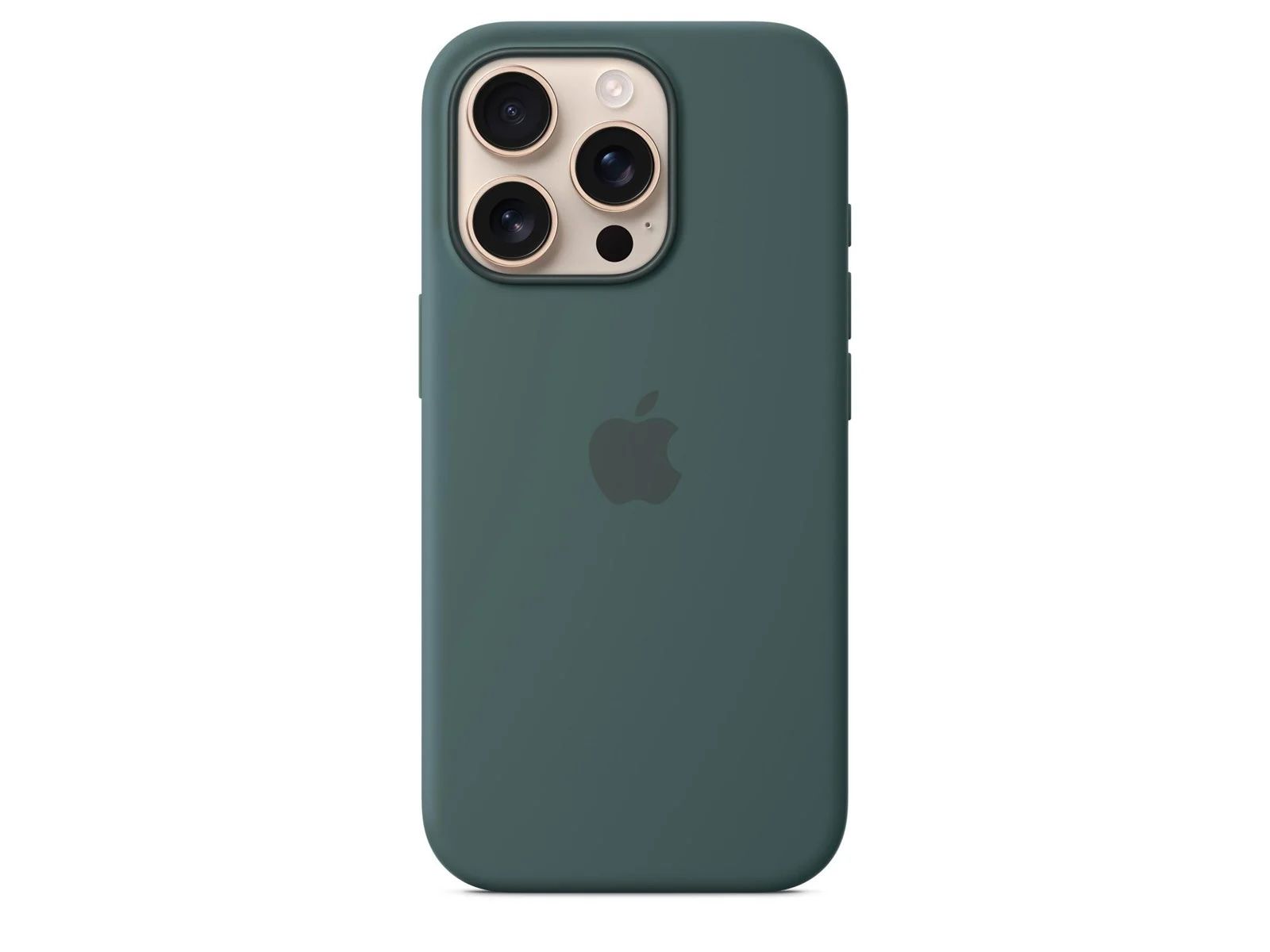 IPHONE 16 PRO SILICONE CASE/WITH MAGSAFE - LAKE GREEN