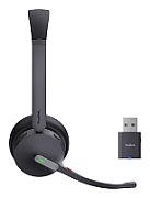 Yealink WH64 Hybrid Dual UC Căști Fără fir Bandă de fixare pe cap Birou/Call center Micro-USB Bluetooth Negru