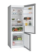 Bosch Serie 4 KGN56XLEB fridge-freezer Freestanding 508 L E Stainless steel