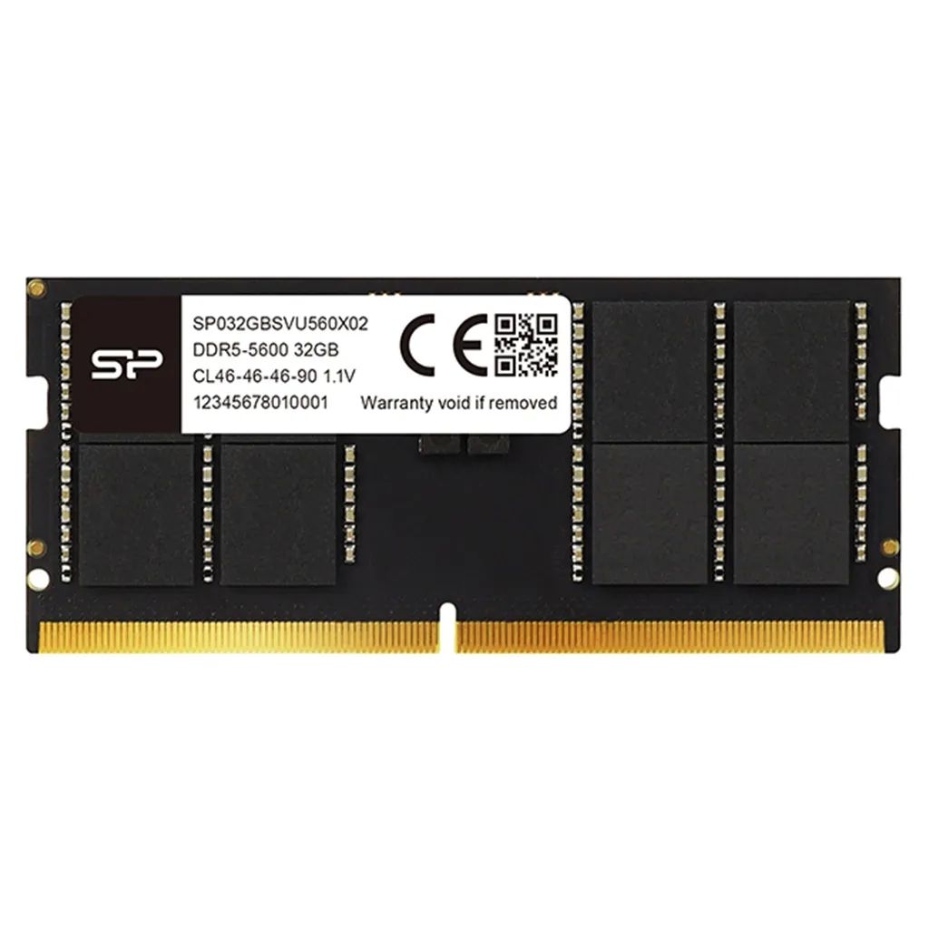 Silicon Power DDR5 SODIMM 32GB (1x32GB) 5600MHz CL46 1 1V