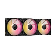 Ventilatoare Carcasa CORSAIR iCUE LINK RX120 MAX 3x120mm RGB NEGRU, viteza 0.400-2000 RPM +/- 10%, Airflow: 16.3-71.3 CFM, Presiune Statica: 0.22-4.16 mm-H2O, Nivel de zgomot: 10-29.5dBA