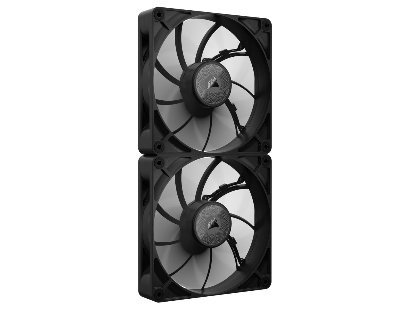 Ventilatoare Carcasa CORSAIR iCUE LINK RX140 MAX 2x140mm NEGRU, viteza 0.300-1600 RPM +/- 10%, Airflow: 27.5-103.5 CFM, Presiune Statica: 0.2-2.39 mm-H2O, Nivel de zgomot: 10-36dBA