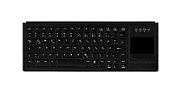 INDUSTRY 4.0 COMPACT ULTRAFLAT/TOUCHPAD KEYBOARD PS2 BLACK