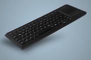 INDUSTRY 4.0 COMPACT ULTRAFLAT/TOUCHPAD KEYBOARD PS2 BLACK