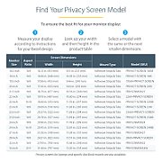 19IN. MONITOR PRIVACY SCREEN/.