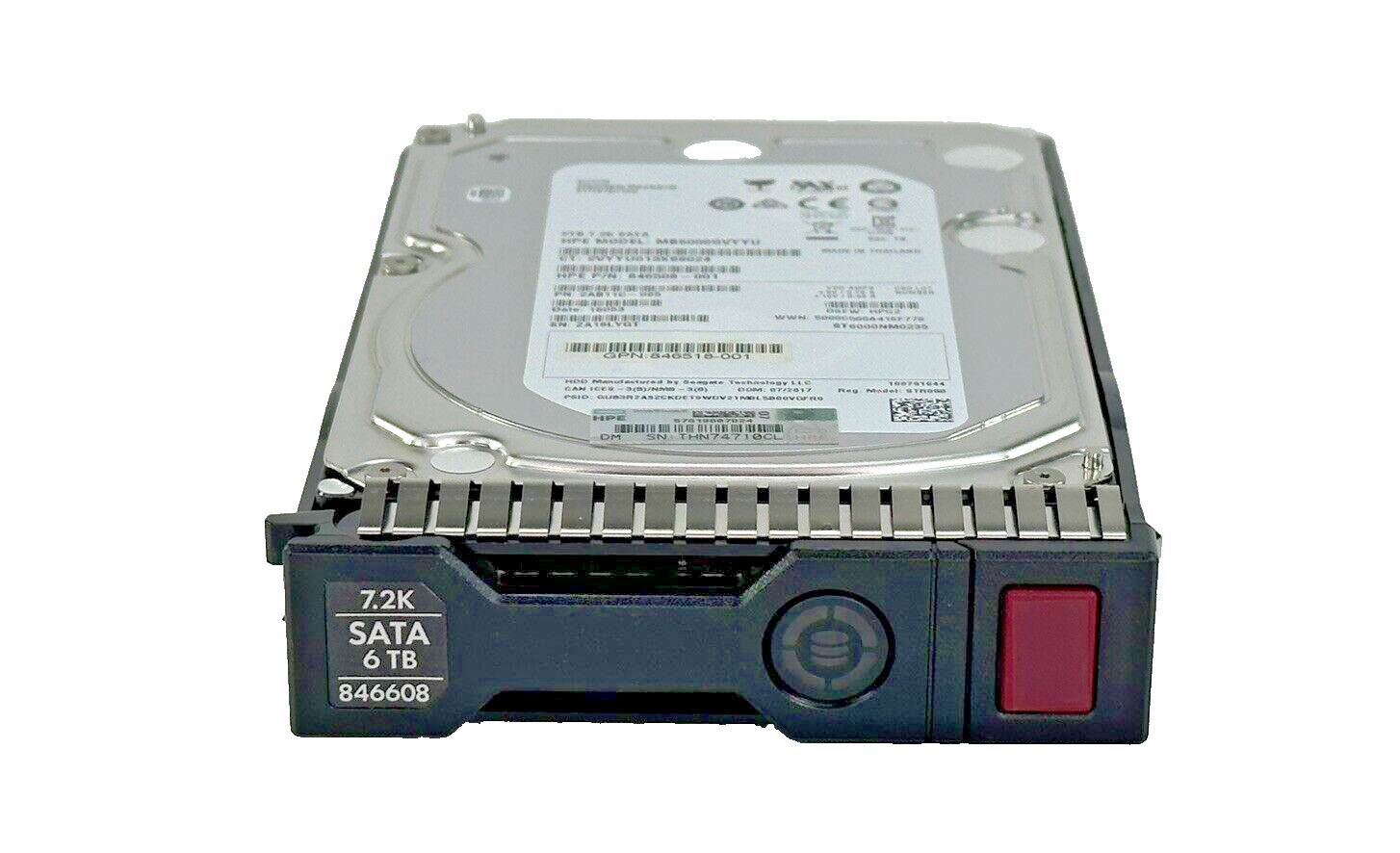 HPE 846608-001 hard disk-uri interne 6 TB 7200 RPM 3.5  ATA III Serial