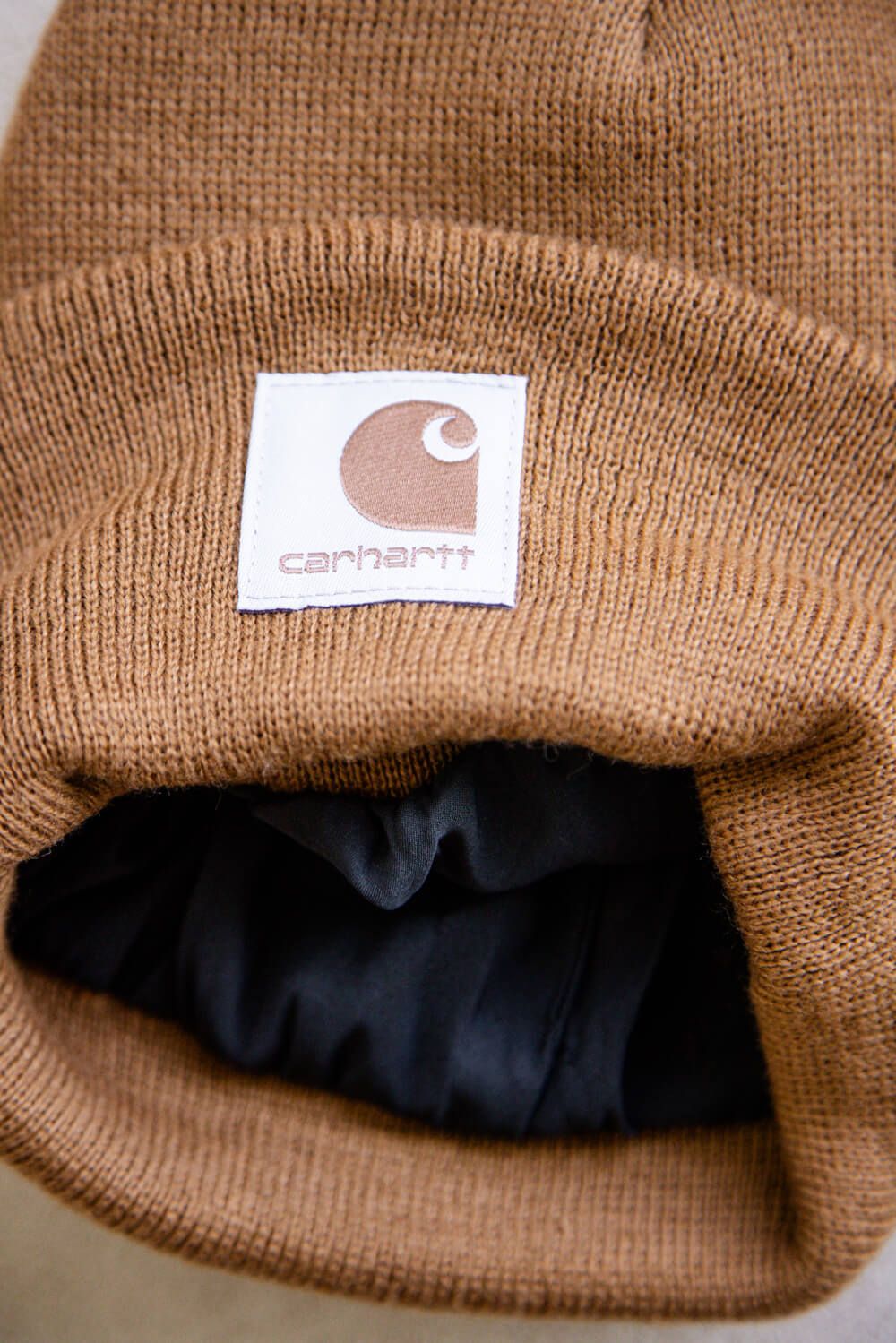 Czapka Carhartt Black Label Watch Hat Brown