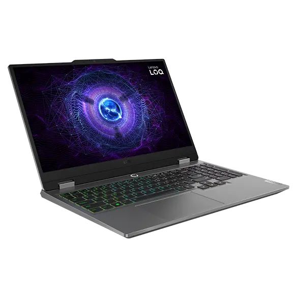 Laptop Lenovo LOQ 15IAX9E, 15.6 inch 1920 x 1080, Intel I5-12450HX (8 C / 12 T, 3.1 GHz - 4.4 GHz, 12 MB cache), 16 GB DDR5, 512 GB SSD, Nvidia GeForce RTX 2050, Free DOS