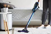 Blaupunkt VCH602BL stick vacuum/electric broom 2-in-1 stick vacuum Battery Dry Cyclonic Bagless 0.7 L 135 W Black  Blue