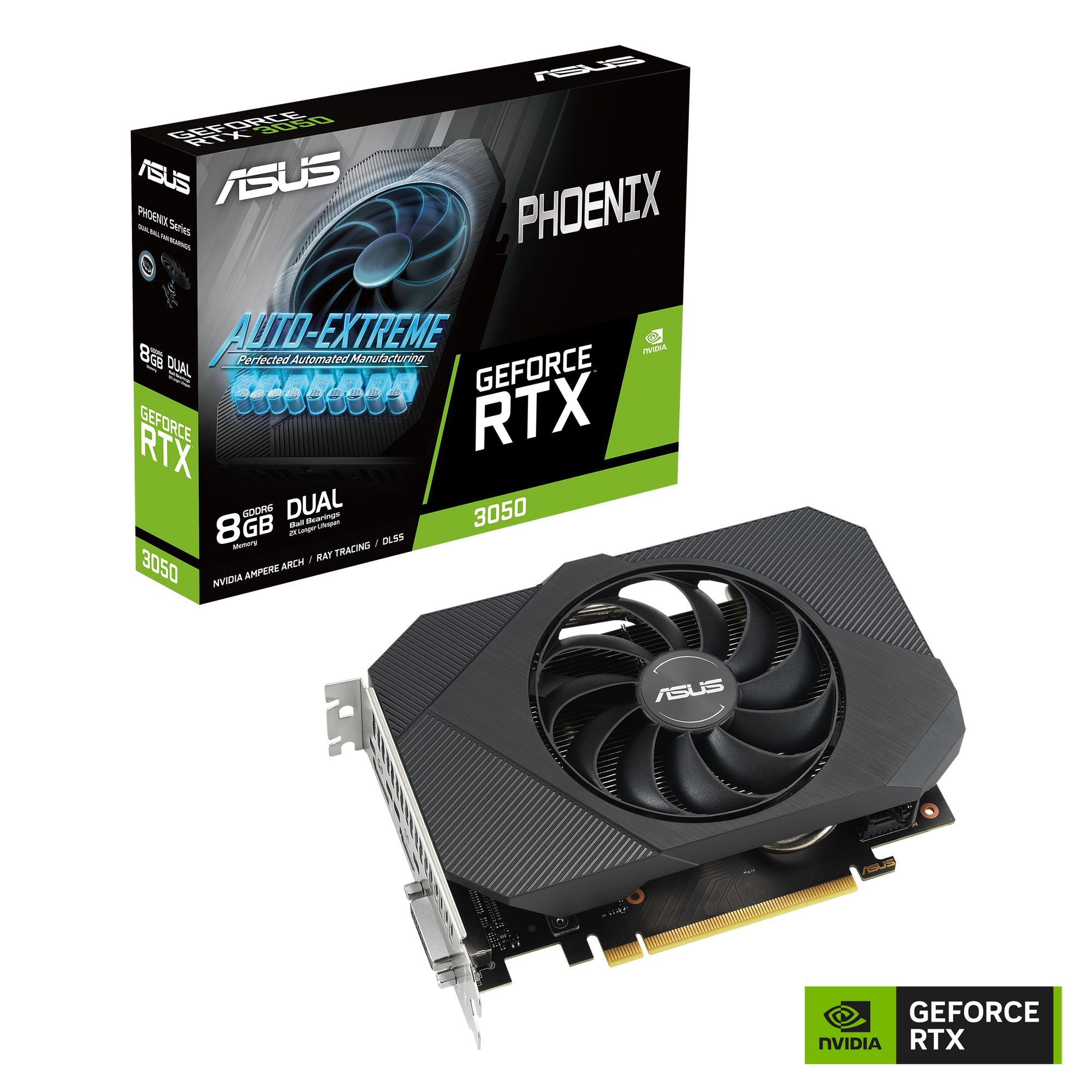 Placa video ASUS GeForce RTX 3050 Phoenix V2 8 GB GDDR6 128 bit