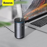 UMIDIFICATOR AUTO Baseus Time Aromatherapy, functie de aromaterapie, silentios, 75ml, gri  DHSG-0G  (timbru verde 2 lei) - 6953156224261