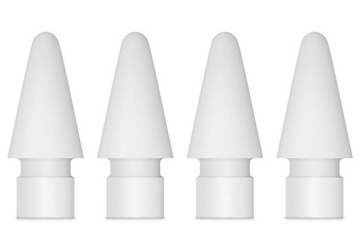 APPLE PENCIL TIPS - 4 PACK/.