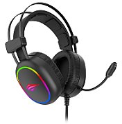 Havit GAMING HEADPHONE RGB BLACK 2016D Headset Wired Head-band
