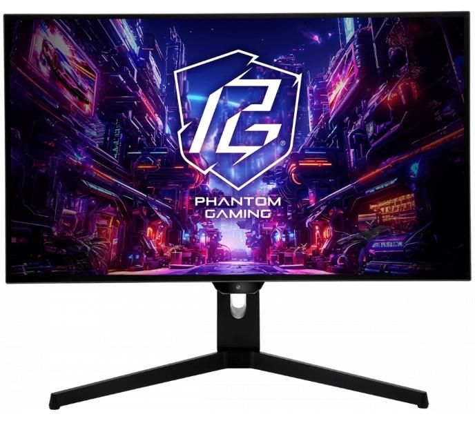 ASROCK Monitor Gaming Asrock PGO27QFS PHANTOM GAMING, diagonala: 27 , Aspect: 16:9, anti-glare, Rezolutie: 2560 x 1440, Refresh rate: 240Hz, Luminozitate: 400 cd/m2, Contrast: 1,500,000:1, unghi vizualizare: 178°(H) / 178°(V), culori: 1.07B, Timp raspuns: 0.03ms GTG, Flicker free, Difuzoare integrate: 2 x