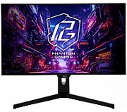 ASROCK Monitor Gaming Asrock PGO27QFS PHANTOM GAMING, diagonala: 27 , Aspect: 16:9, anti-glare, Rezolutie: 2560 x 1440, Refresh rate: 240Hz, Luminozitate: 400 cd/m2, Contrast: 1,500,000:1, unghi vizualizare: 178°(H) / 178°(V), culori: 1.07B, Timp raspuns: 0.03ms GTG, Flicker free, Difuzoare integrate: 2 x