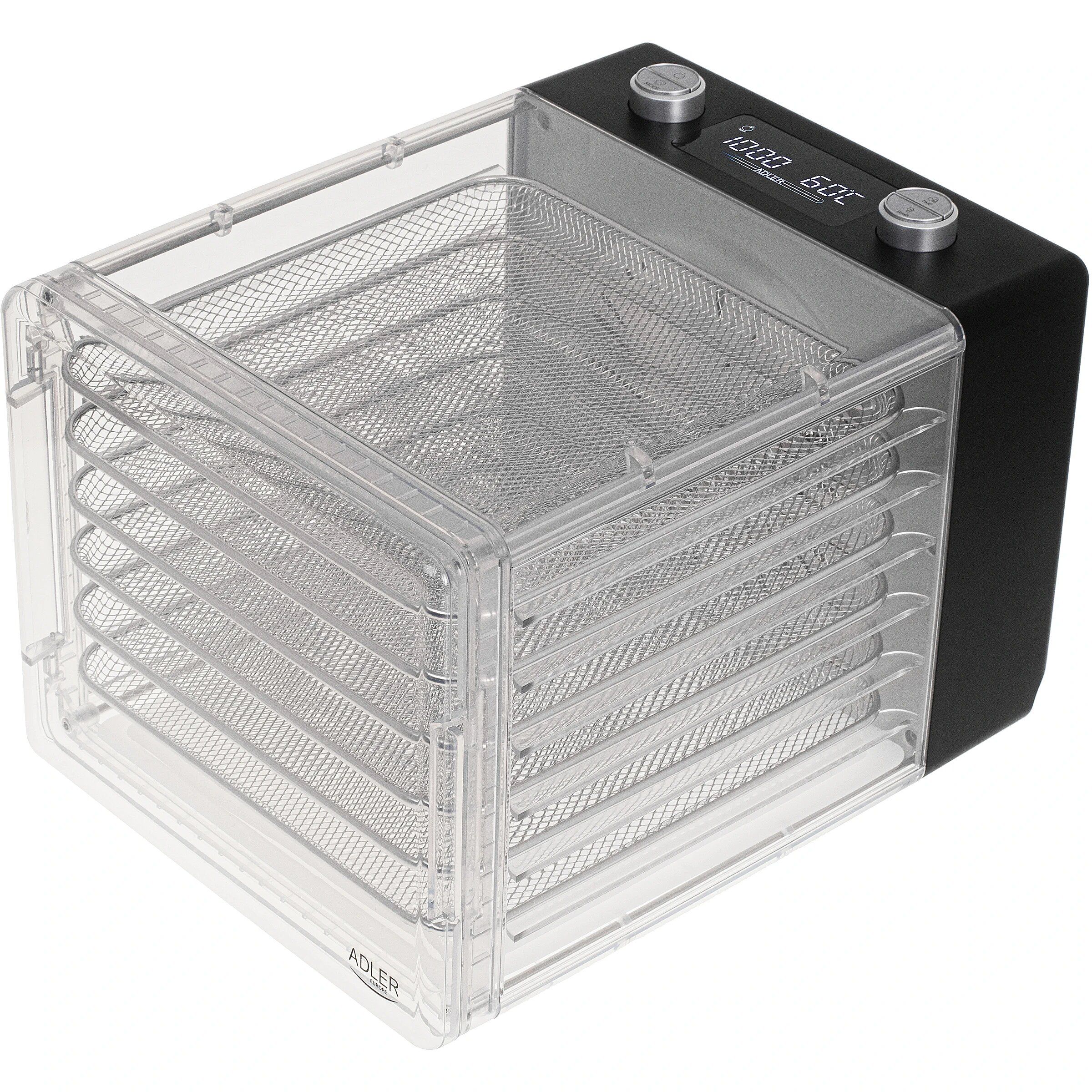 Adler | Food Dehydrator | AD 6660 | Power 600 W | Number of trays 6 | Integrated timer | Black
