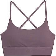 Stanik sportowy 4F F079 fioletowy 4FAW23USBAF079 82S L