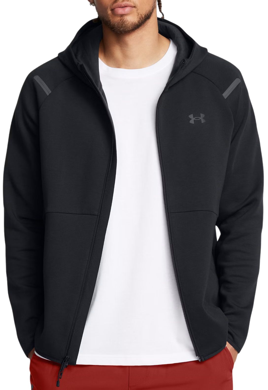Bluza męska Under Armour Rival Fleece Hoodie czarna 1379757 001 S