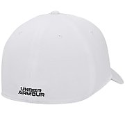 Czapka z daszkiem męska Under Armour Blitzing biała 1376700 100 M/L