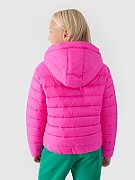 Kurtka puchowa dla dziewczynki 4F F449 fuksja 4FJWAW24TDJAF449 55S 164cm