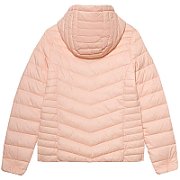 Kurtka damska puchowa 4F F351 pomarańczowa 4FWSS24TDJAF351 70S M