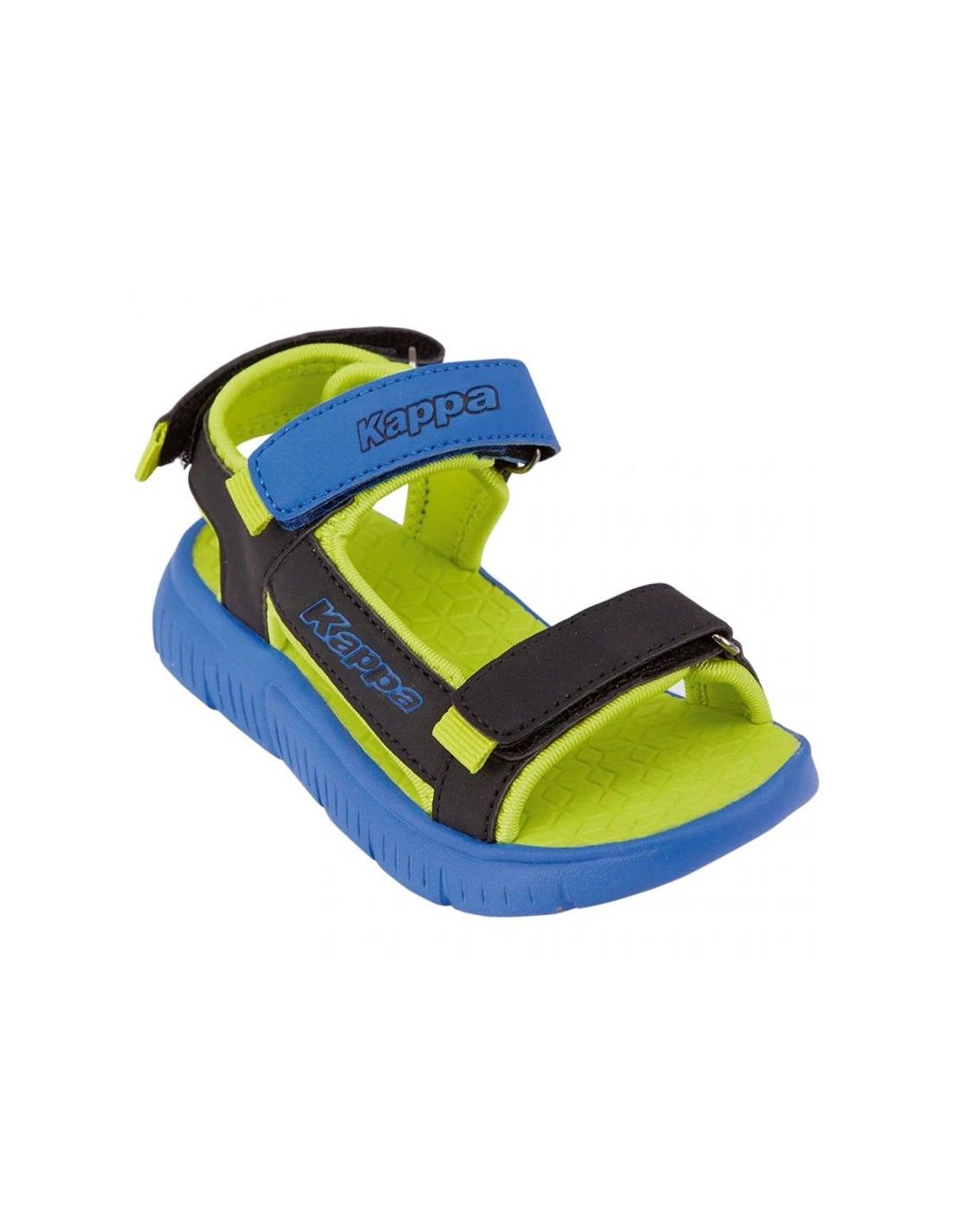 Sandały dla dzieci Kappa Kana MF niebiesko-zielono-czarne 260886MFK 6011 27