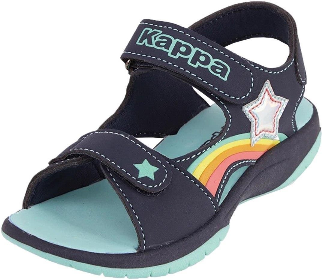 Sandały dla dzieci Kappa Pelangi G granatowo-miętowe 261042K 6737  28