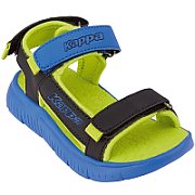 Sandały dla dzieci Kappa Kana MF niebiesko-zielono-czarne 260886MFK 6011 25