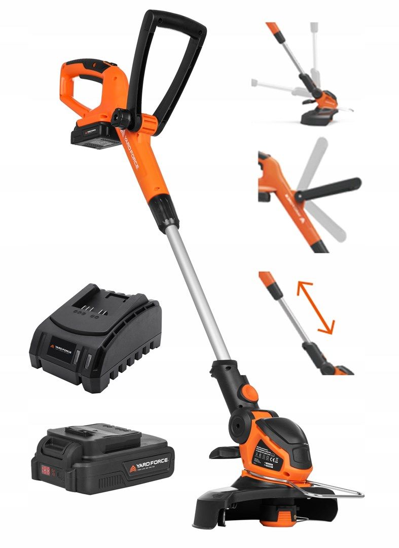 String trimmer 20 V  2.0 Ah  25 cm