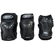 Roces Ventilated JR Skate Pads Black 3pack 301352 01 S