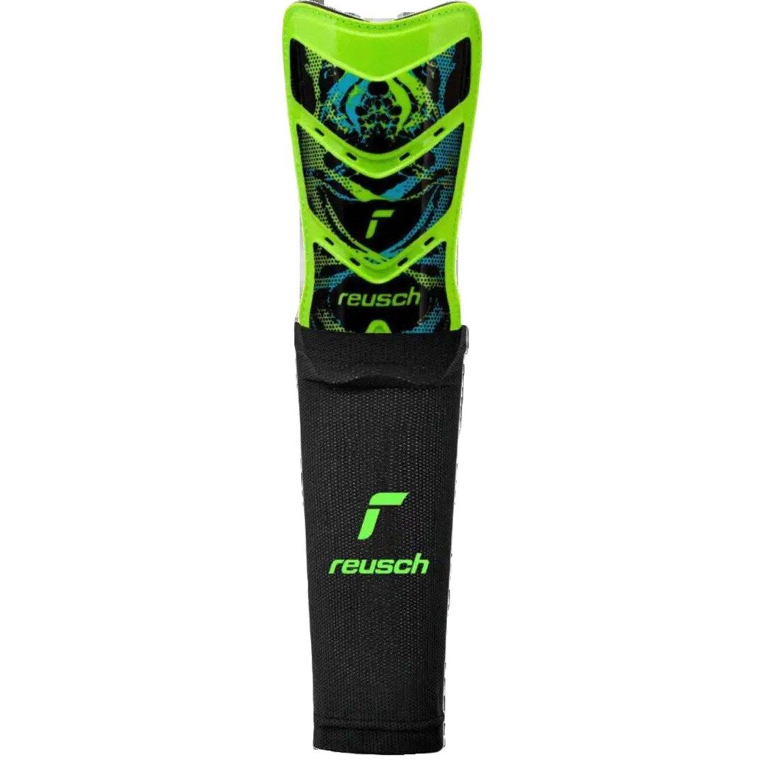 Reusch Shinguard Attrakt Supreme Football Pads Green 5377040 555 M
