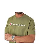 Koszulka męska Champion SS Tee oliwkowa 220256 GS573 M