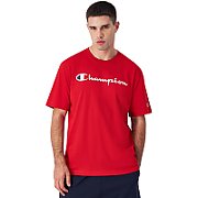 Koszulka męska Champion SS Tee czerwona 220256 RS054 L