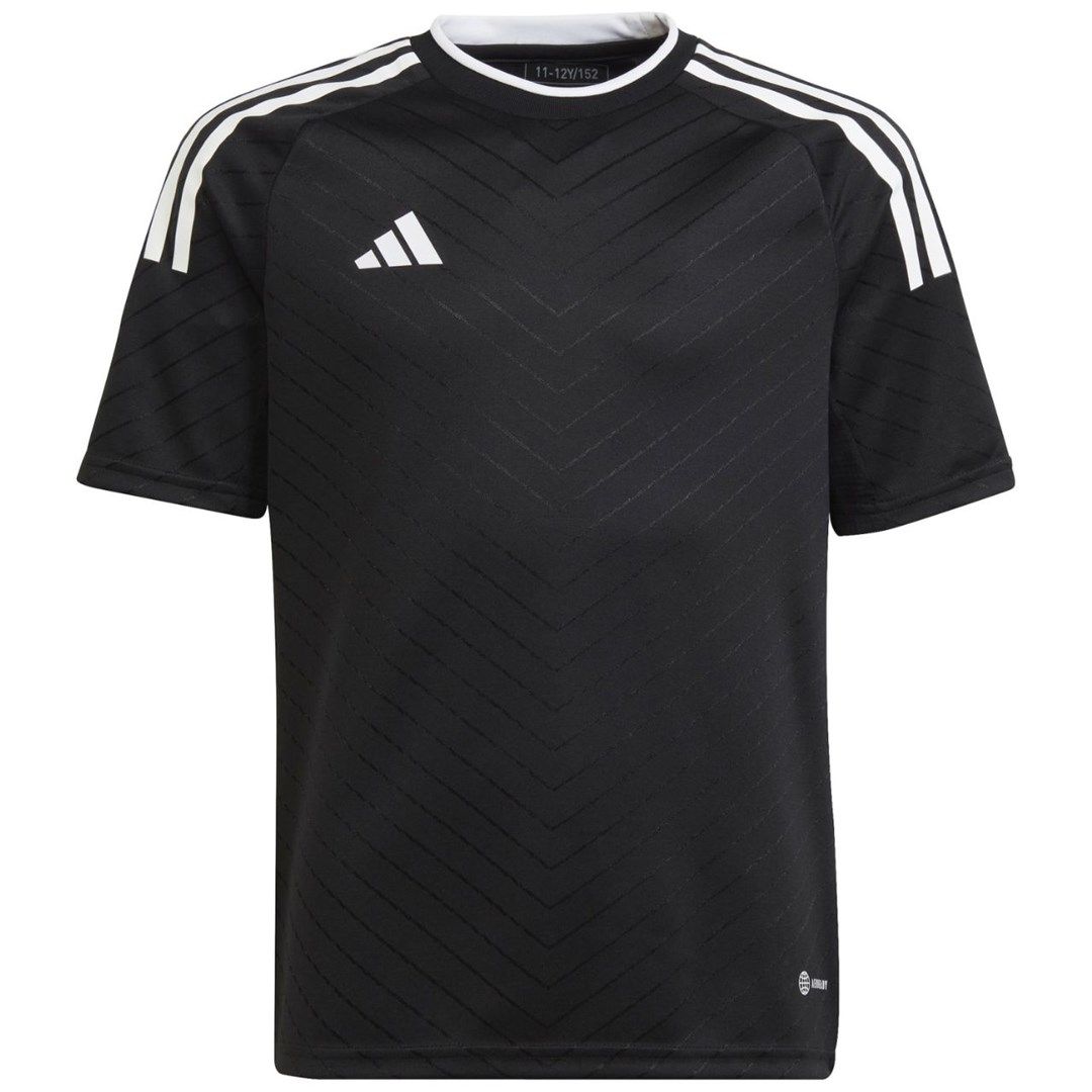 Koszulka dla dzieci adidas Campeon 23 Jersey czarna HS0537 128cm