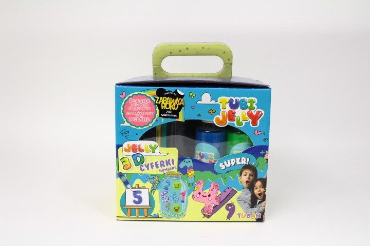 Tubi Jelly 6 col. + aquarium - TUBAN numbers