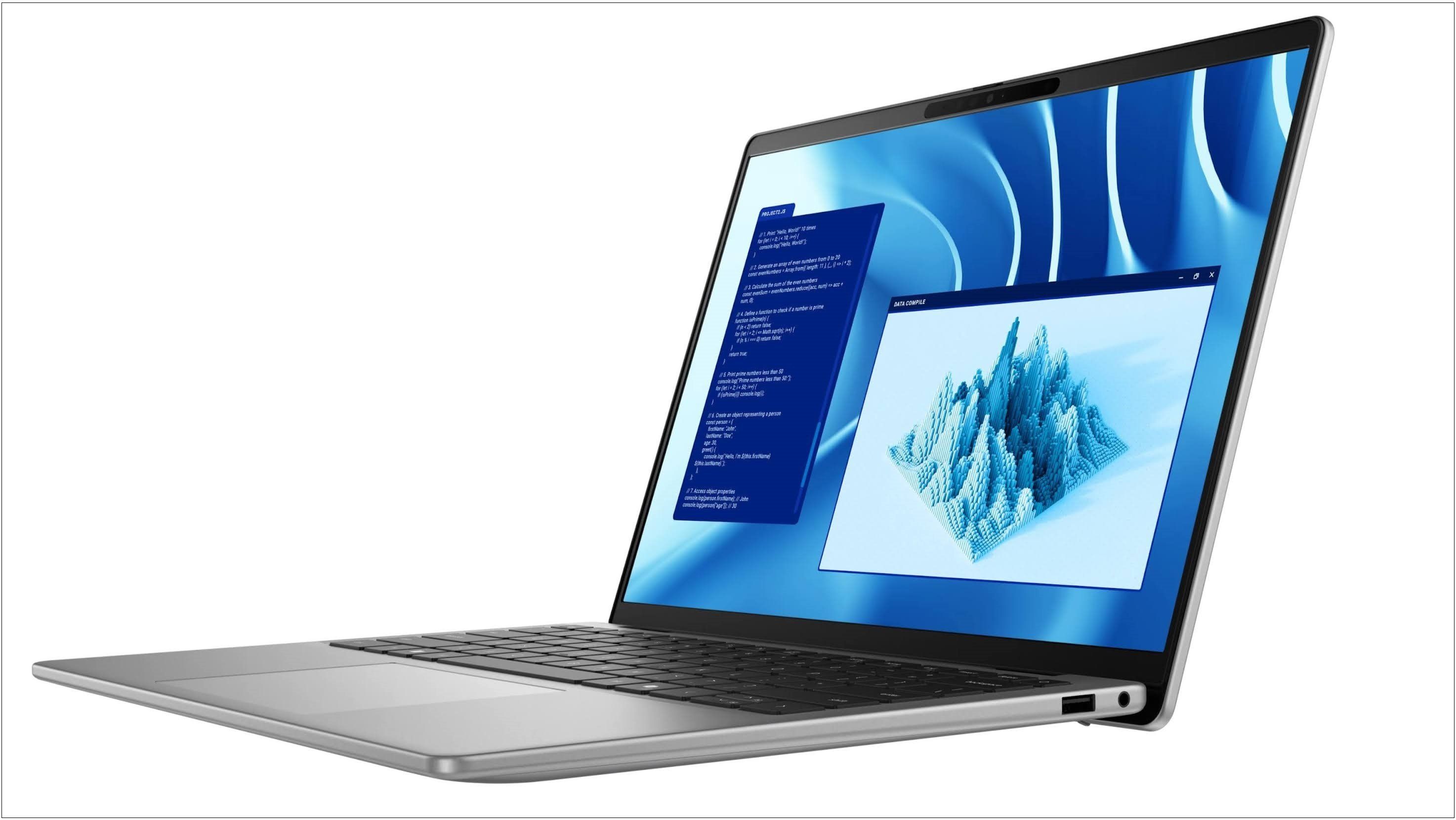 Laptop Dell Latitude 7455, 14 inch 2560 x 1600 Touchscreen, Snapdragon X1E-80-100 (12 C / 12 T, 3.4 GHz - 4.0 GHz), 32 GB LPDDR5x, 1TB SSD, Qualcomm Snapdragon Adreno X1-85, Windows 11 Pro