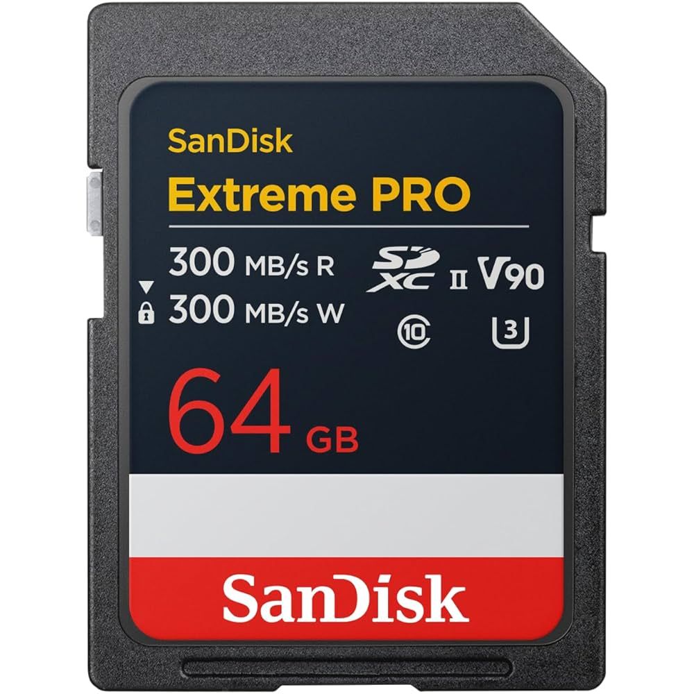 SANDISK EXTREME PRO 64GB SD/UHS-II (V90)
