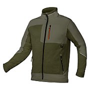 Softshell sweatshirt OUTDOOR  green  size XL