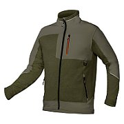 Softshell sweatshirt OUTDOOR  green  size L