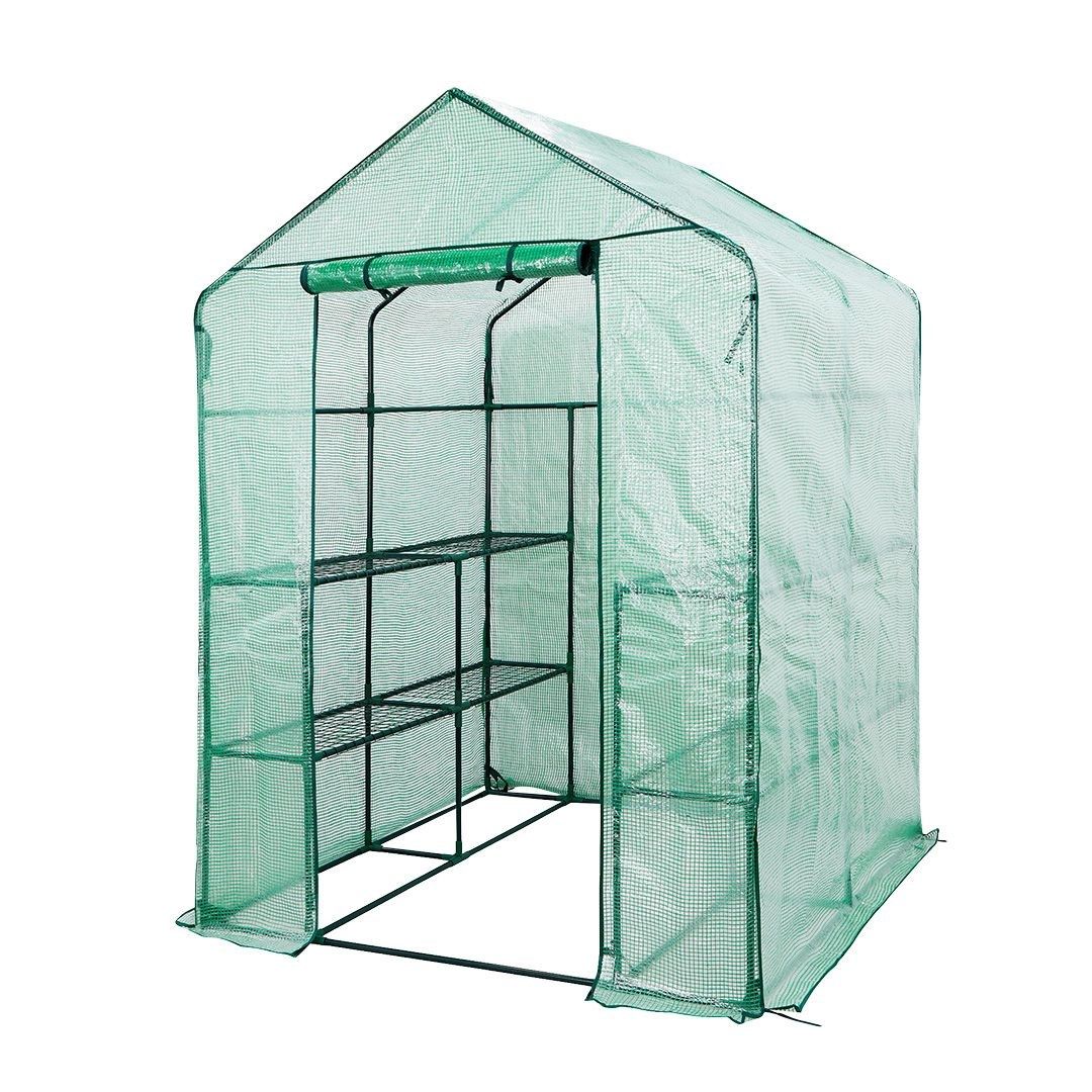Greenhouse 143 x 143 x 195 cm  PE foil 135g  metal structure