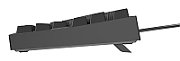 GAMING KEYBOARD GENESIS THOR 404 TKL DE RGB BACKLIGHT MECHANICAL BLACK GATERON YELLOW PR
