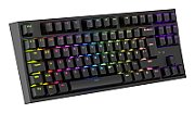 GAMING KEYBOARD GENESIS THOR 404 TKL DE RGB BACKLIGHT MECHANICAL BLACK GATERON YELLOW PR