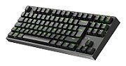 GAMING KEYBOARD GENESIS THOR 404 TKL DE RGB BACKLIGHT MECHANICAL BLACK GATERON YELLOW PR