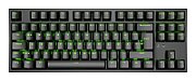 GAMING KEYBOARD GENESIS THOR 404 TKL DE RGB BACKLIGHT MECHANICAL BLACK GATERON YELLOW PR