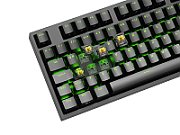 GAMING KEYBOARD GENESIS THOR 404 TKL DE RGB BACKLIGHT MECHANICAL BLACK GATERON YELLOW PR
