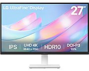 LG LG 27US500-W | 27   | IPS | 16:9 | 60 Hz | 5 ms | 3840 x 2160 pixels | 240 cd/m2 | HDMI ports quantity 2