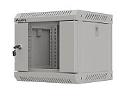 WALL-HUNG RACK CABINET 10  4U 300X300 GREY GLAZED DOOR LANBERG (FLAT PACK)