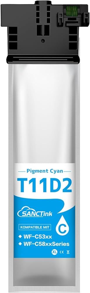 Cartus cerneala Epson 8037393 ,Albastru ,5 000 pagini ,Original (T11D240) 